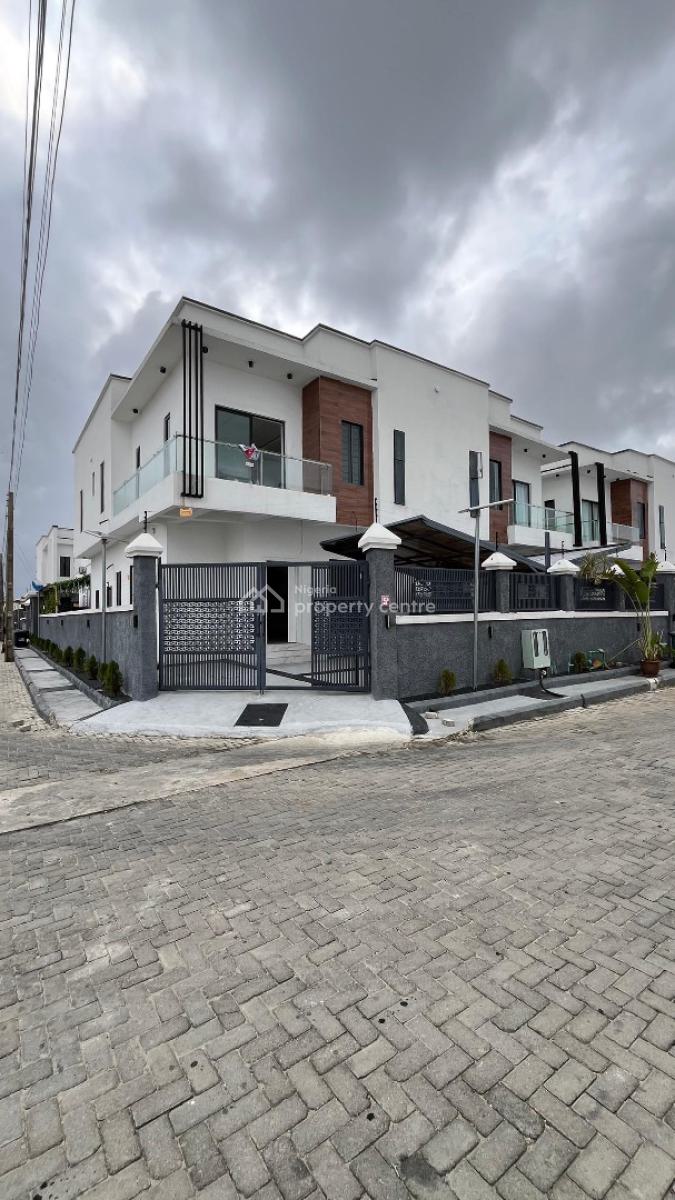 Classic Spacious 4 Bed Semi Detached with Bq, Orchid Road, Lekki Phase 2, Lekki, Lagos, Semi-detached Duplex for Sale