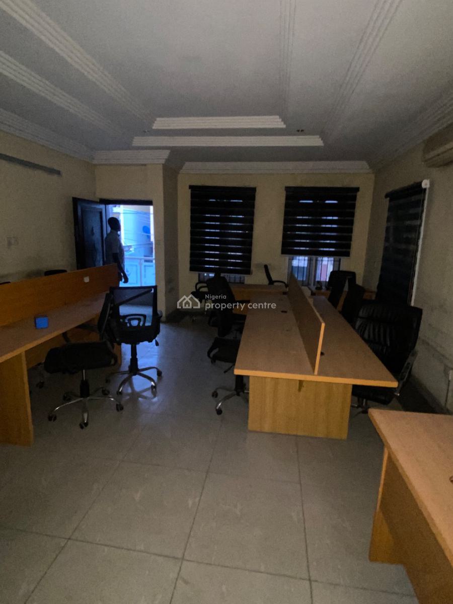 Premium 4 Bedroom Flat Office Space in a Very Busy Business Area, Idaddo , 4 Bedroom Flat for Commercial Use, Idado, Lekki, Lagos, House for Rent