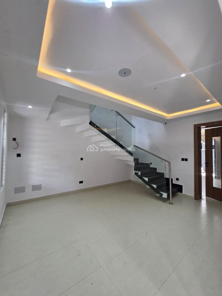 Self Serviced 4bedrooms Semi Detached Duplex with Bq, Behind Zenith Bank, Victoria Island (vi), Lagos, Semi-detached Duplex for Rent