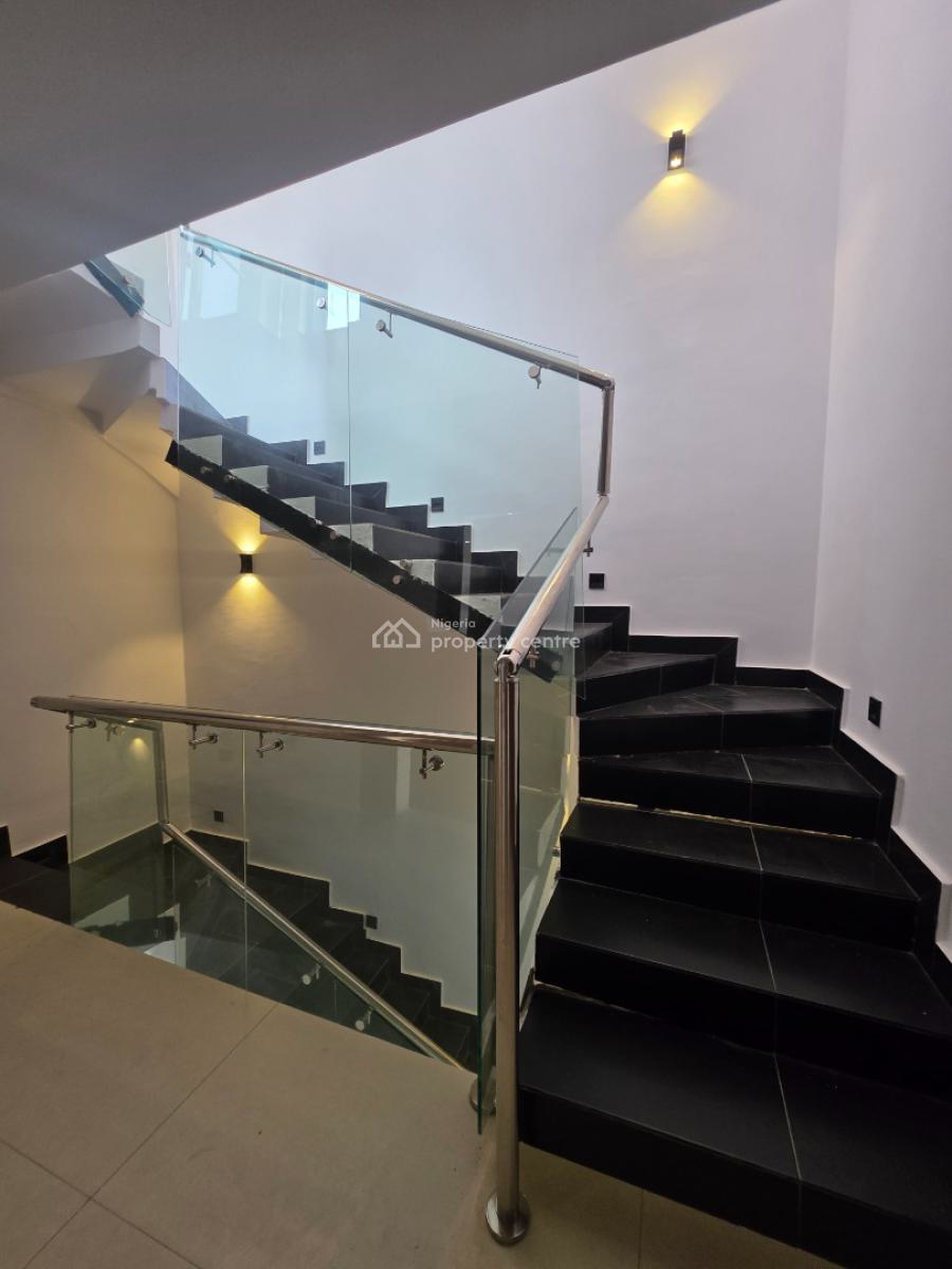 Self Serviced 4bedrooms Semi Detached Duplex with Bq, Behind Zenith Bank, Victoria Island (vi), Lagos, Semi-detached Duplex for Rent