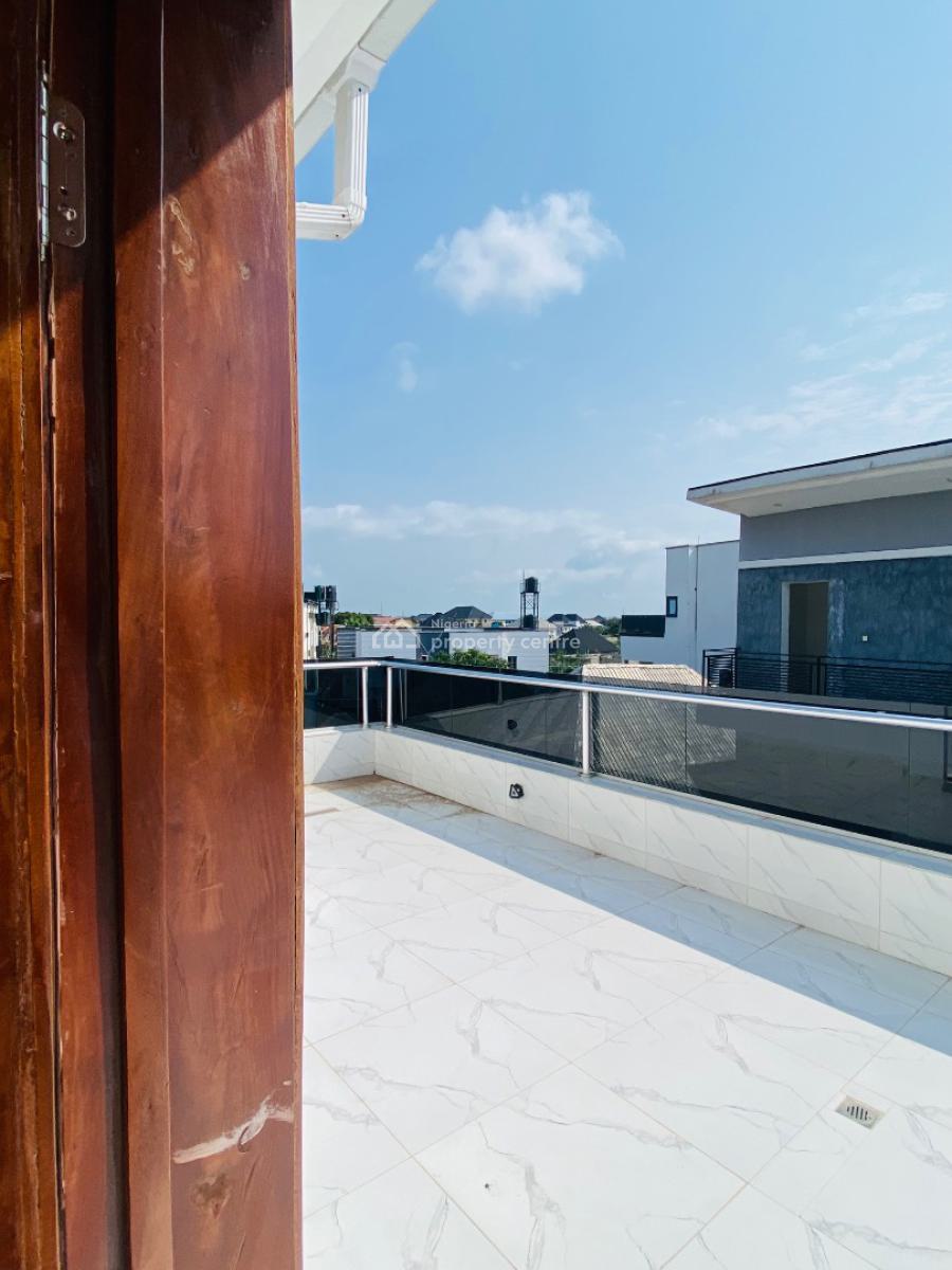 Contemporary 5 Bedroom Fully Detached Duplex with Penthouse & Bq, Olokonla, Ajah, Lagos, Detached Duplex for Sale