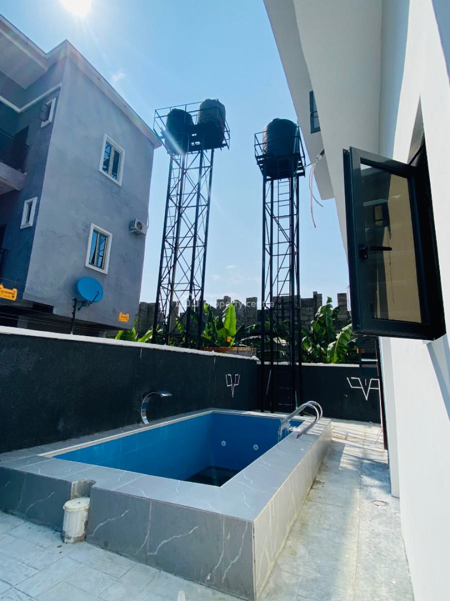 Contemporary 5 Bedroom Fully Detached Duplex with Penthouse & Bq, Olokonla, Ajah, Lagos, Detached Duplex for Sale