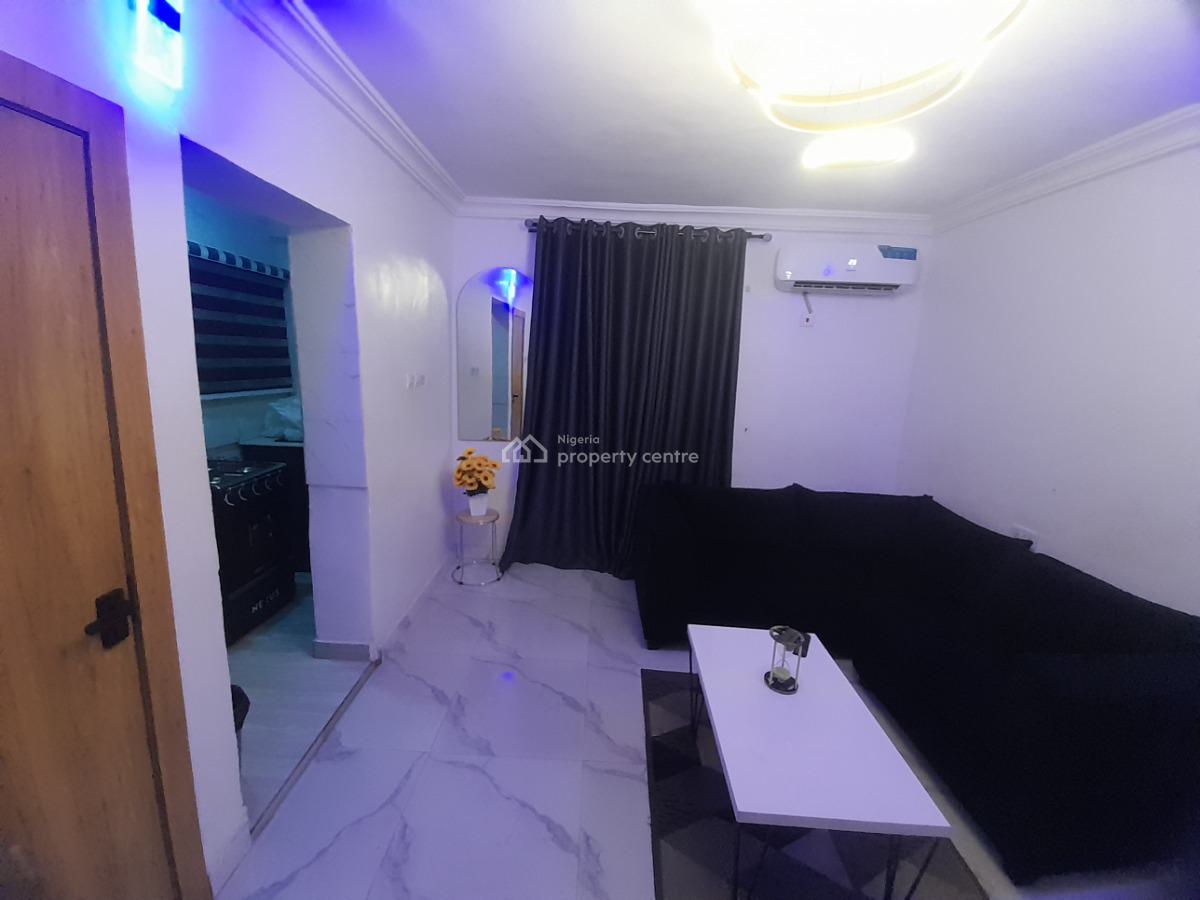 One Bedroom Apartment Fully Serviced Oasis with Housekeeping and Wifi, Surulere, Lagos, Flat / Apartment Short Let