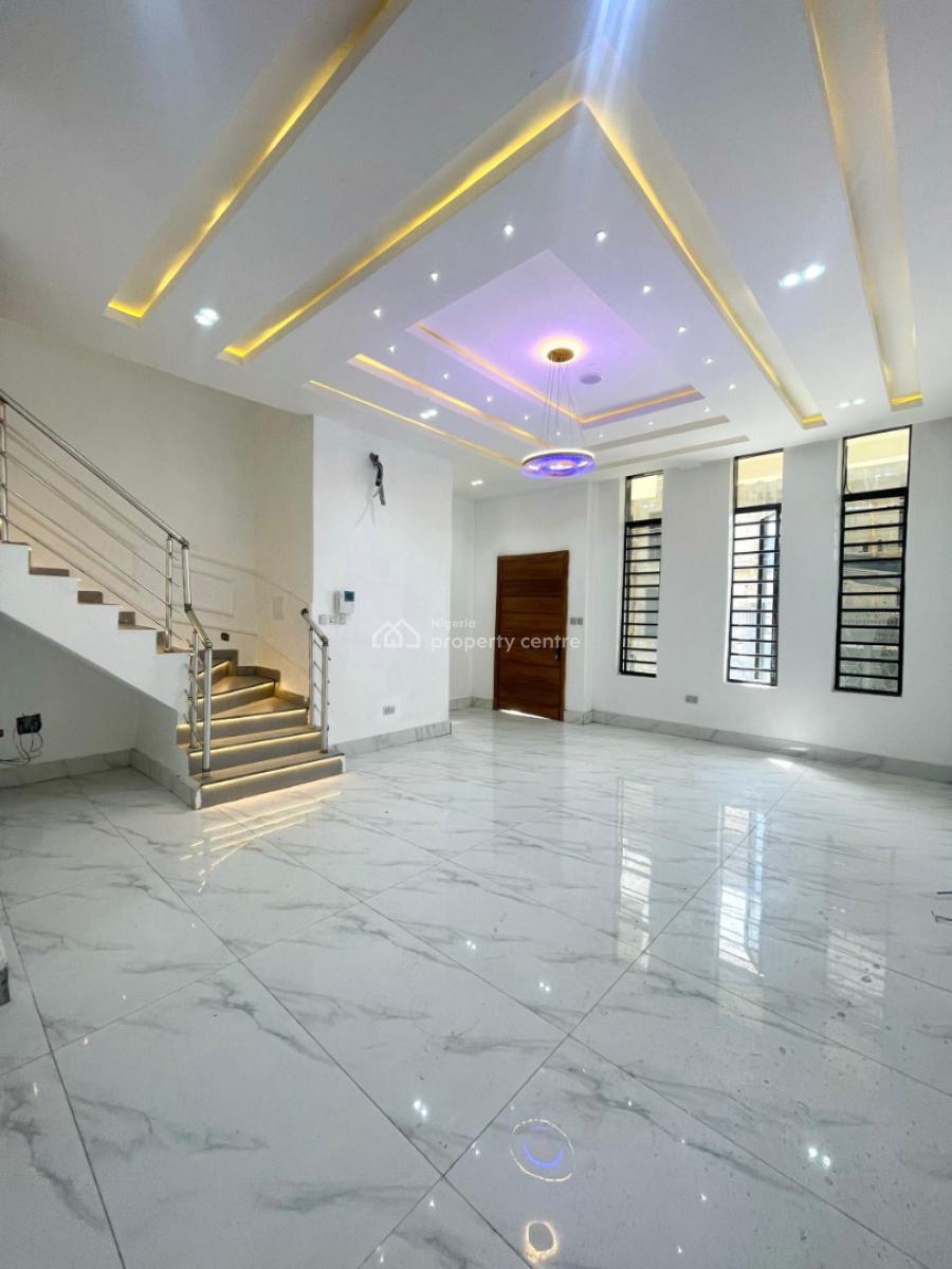 Decently Crafted 4 Bedroom  Detached Duplex and Bq in a Secured Estate, Vgc, Lekki, Lagos, Detached Duplex for Sale