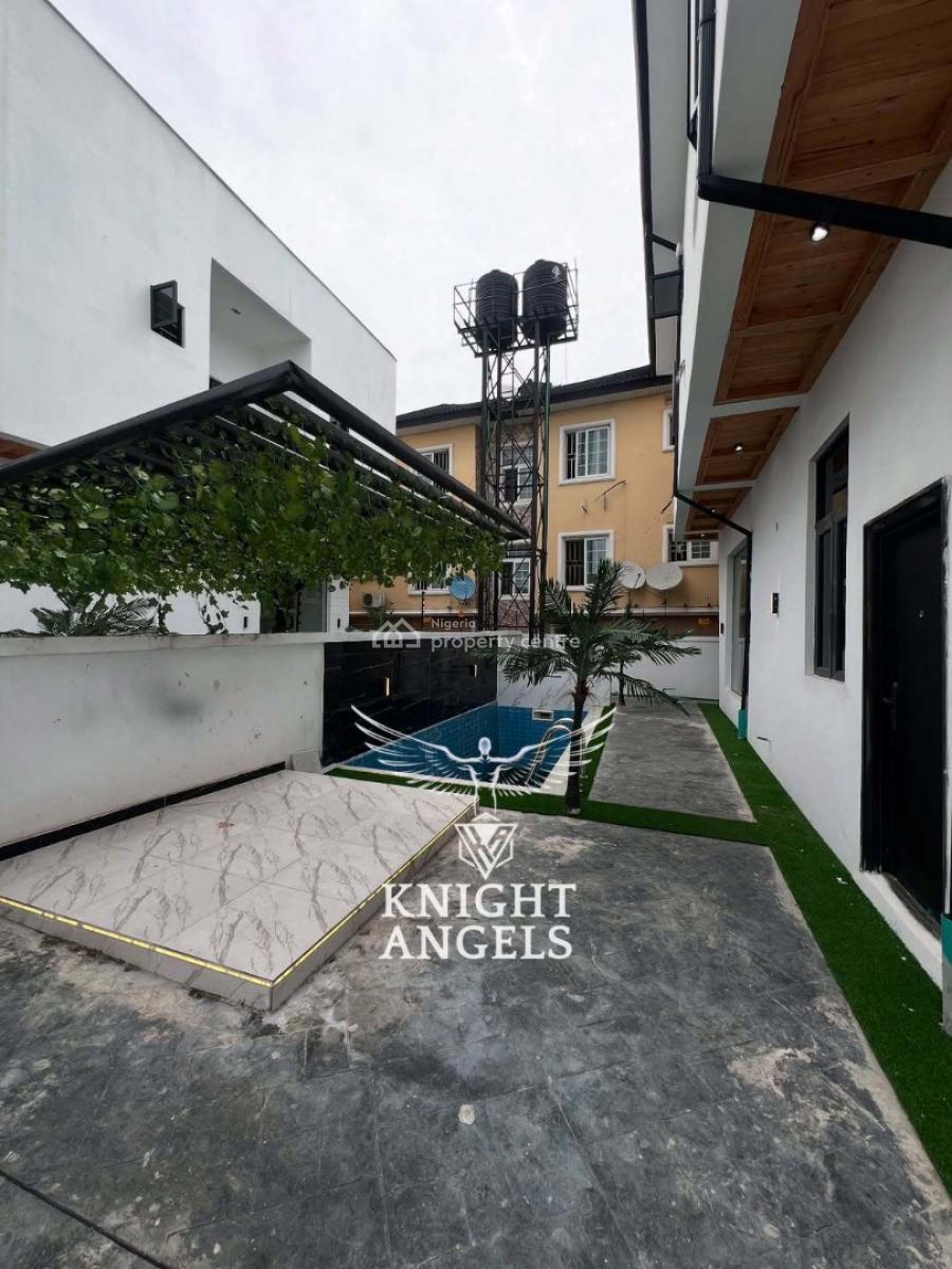 Newly Built 5-bedroom Fully Detached Duplex with Bq, Lekki Palm Estate, Ajah, Lagos, Detached Duplex for Rent