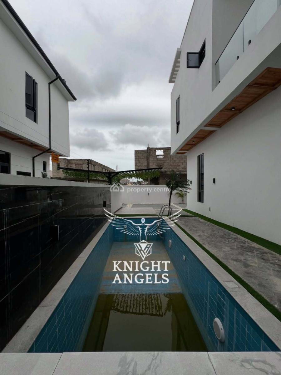 Newly Built 5-bedroom Fully Detached Duplex with Bq, Lekki Palm Estate, Ajah, Lagos, Detached Duplex for Rent