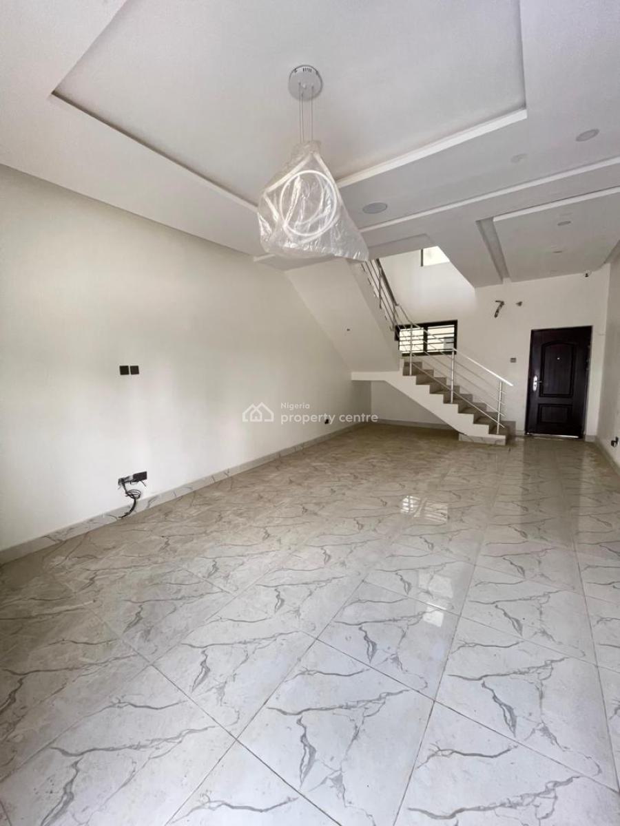 Well Spacious 3 Bedroom Terrace Duplex with Spacious Compound, Ajah, Lagos, Terraced Duplex for Sale