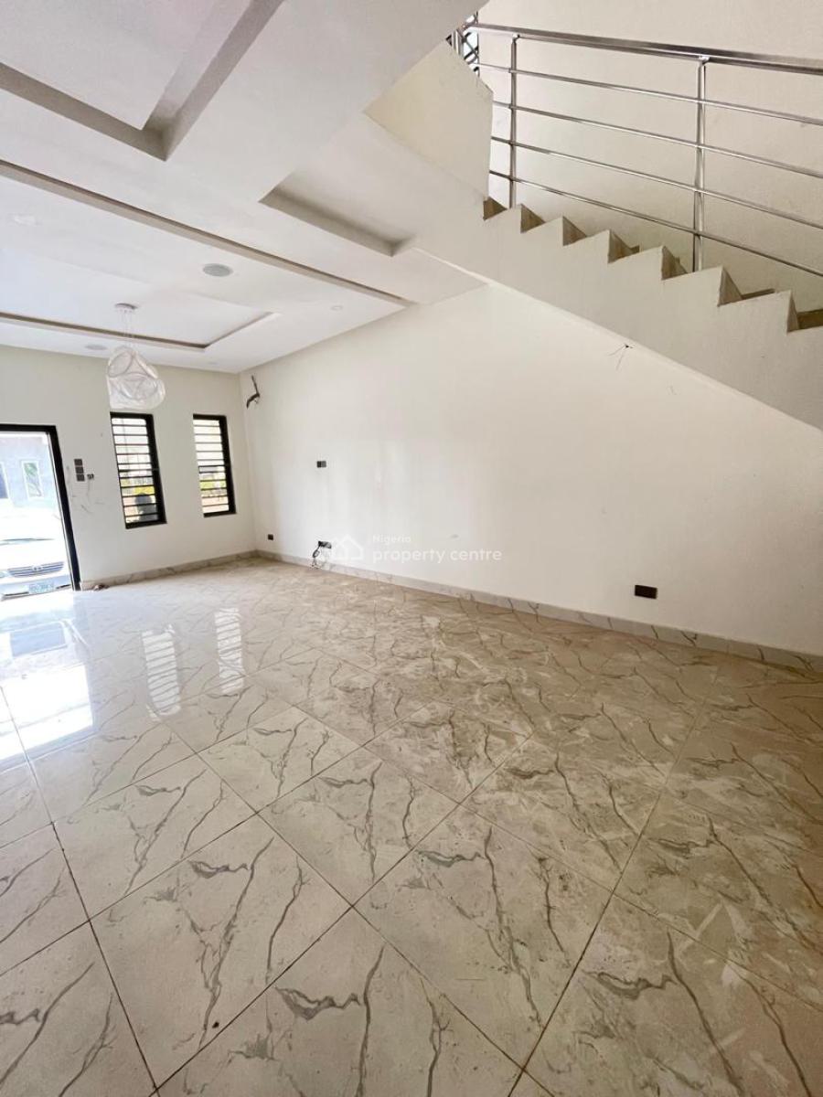 Well Spacious 3 Bedroom Terrace Duplex with Spacious Compound, Ajah, Lagos, Terraced Duplex for Sale