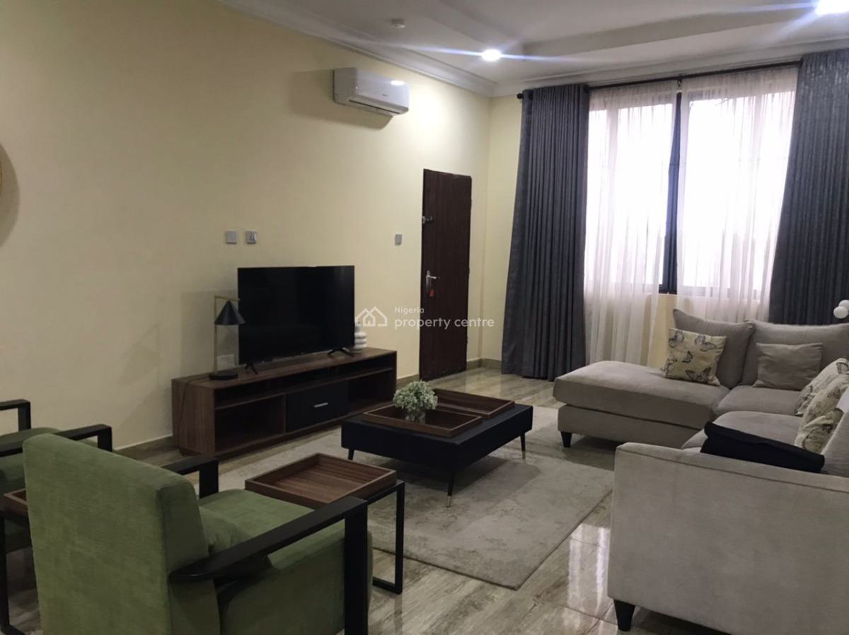 Luxuriously Finished & Fully Furnished 2 Bedrooms Flat with a Bq, Guzape Main, Guzape District, Abuja, Flat / Apartment for Rent