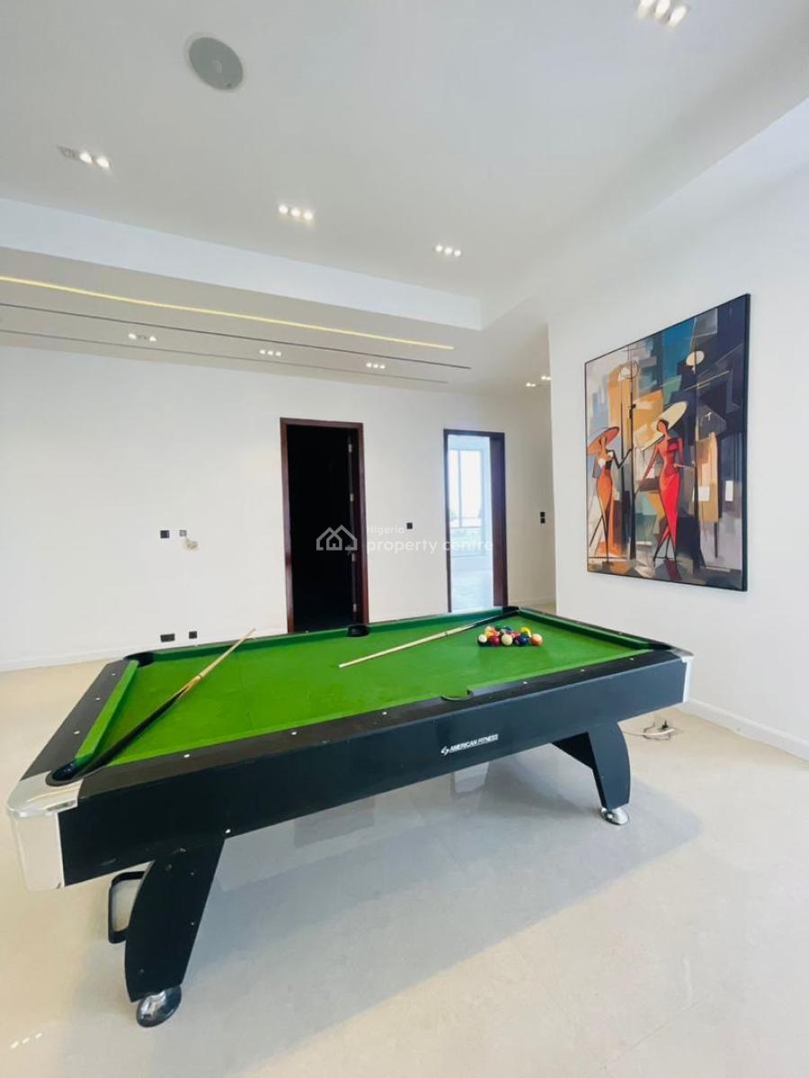 Massive and Luxurious 5 Bedroom Fully Detached Duplex Smart Home, Within a Secured Estate Has a Pool, Cinema,tennis Court, Snooker,, Osapa, Lekki, Lagos, House for Sale