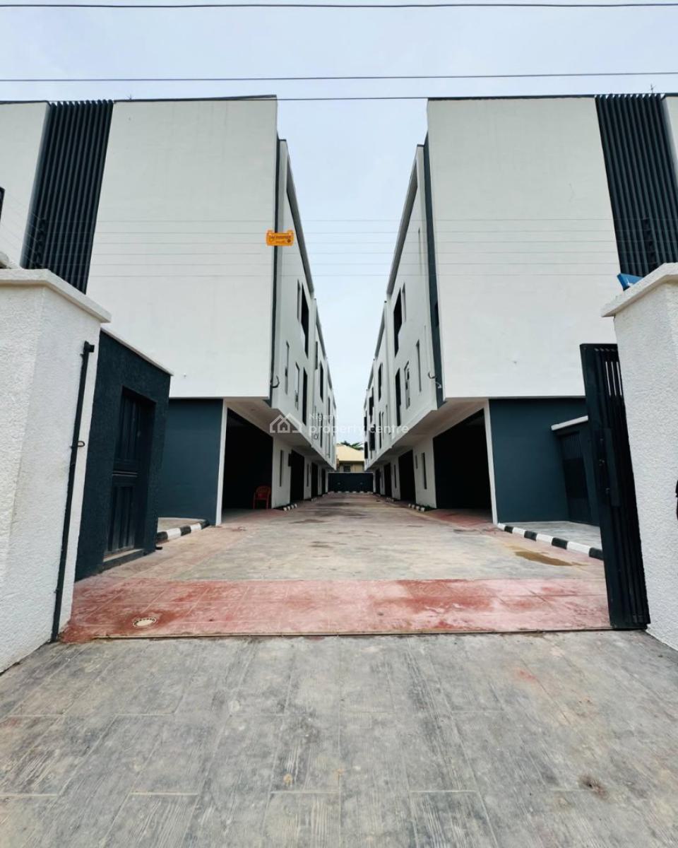 Gorgeous 4-bed Terrace Duplex + Private Garage --- Seaflow Estate, Family Living in a Peaceful Environment, Gbagada, Lagos, Terraced Duplex for Sale