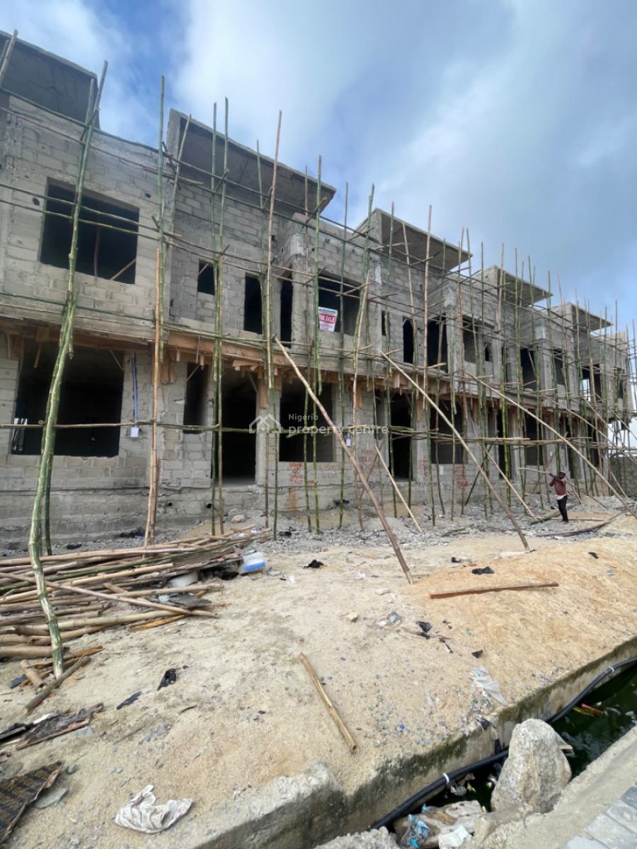Once-in-a-lifetime 4 Bedroom Terrace Duplex with Bq, Private Compound, Ikota, Lekki, Lagos, Terraced Duplex for Sale