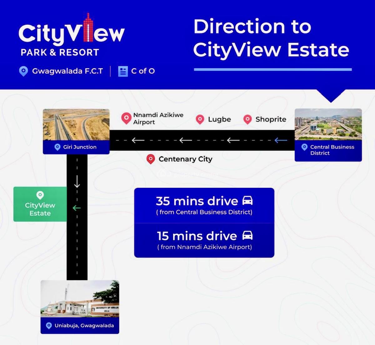 Abuja, Gwagwalada, Central Business District, Abuja, Residential Land for Sale