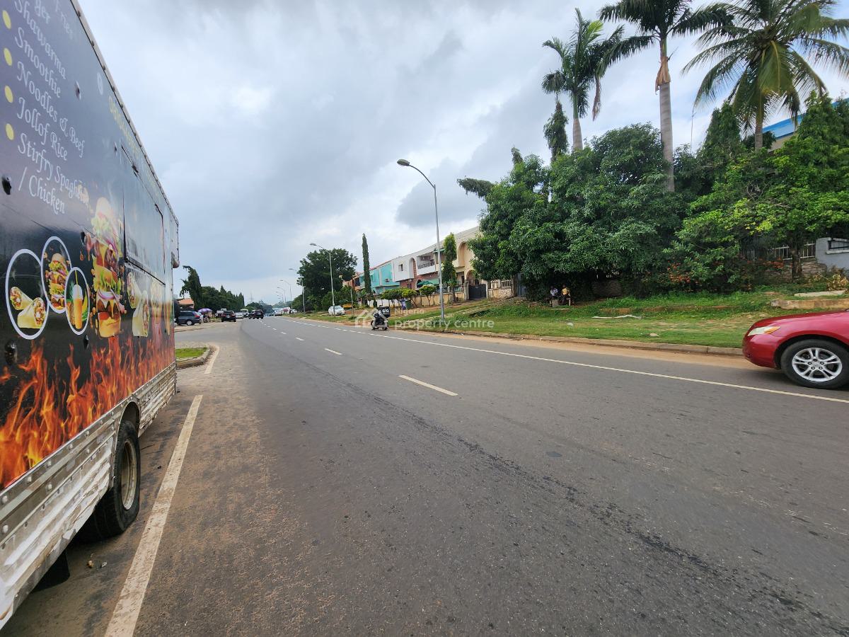 Strategically Located Land Facing Finance Quarter Measuring 2,185 Sqm, Opposite Finance Quarter, Wuye, Abuja, Commercial Land for Sale