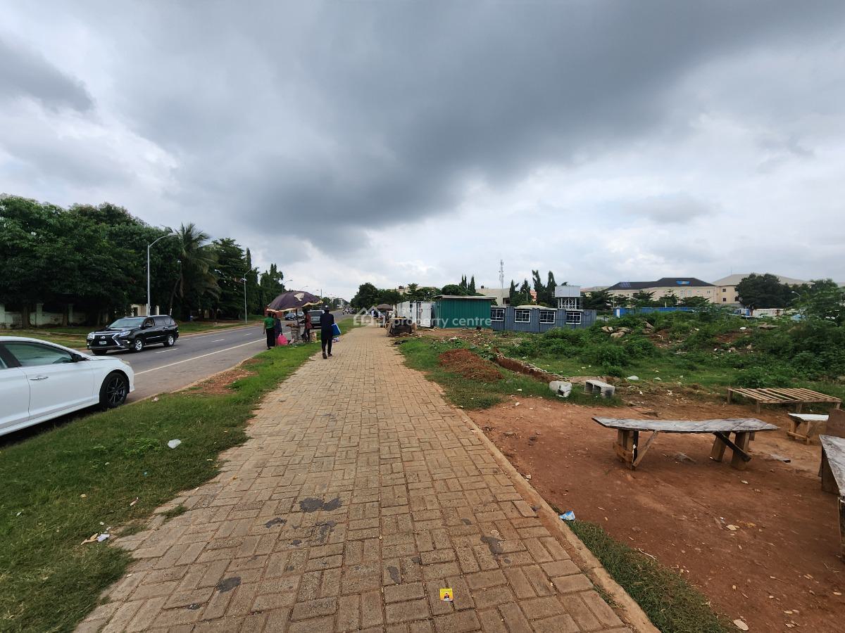 Strategically Located Land Facing Finance Quarter Measuring 2,185 Sqm, Opposite Finance Quarter, Wuye, Abuja, Commercial Land for Sale