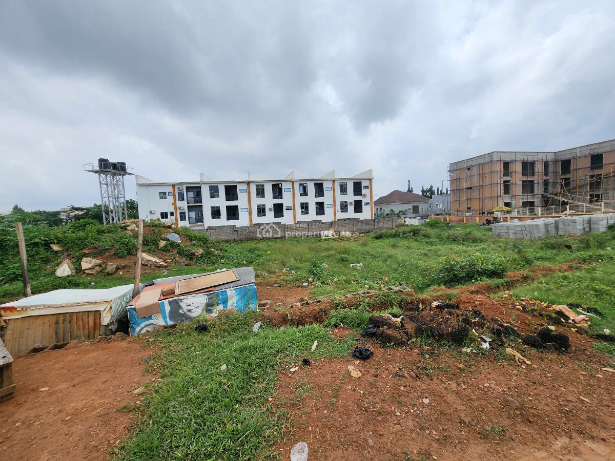 Strategically Located Land Facing Finance Quarter Measuring 2,185 Sqm, Opposite Finance Quarter, Wuye, Abuja, Commercial Land for Sale
