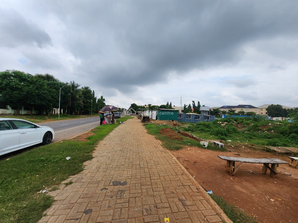 Strategically Located Land Facing Finance Quarter Measuring 2,185 Sqm, Opposite Finance Quarter, Wuye, Abuja, Commercial Land for Sale
