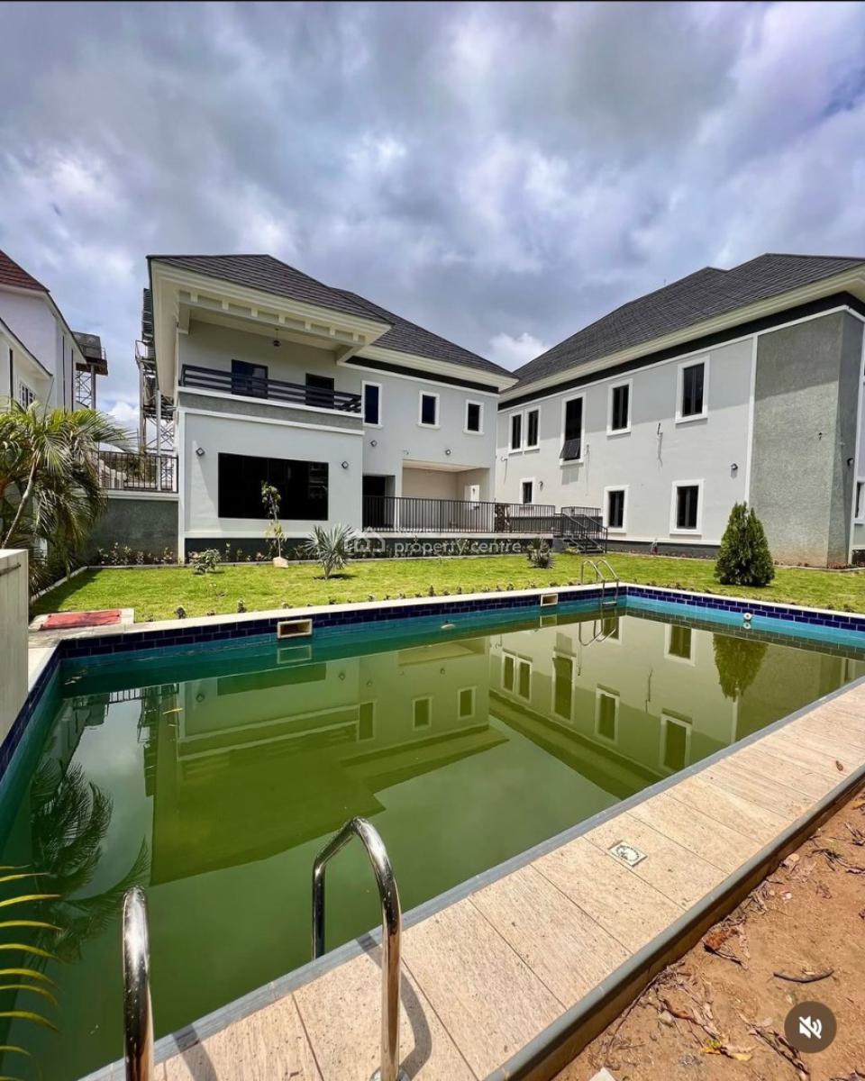 4 Bedroom Detached Duplex with 2 Room G Chalet and Pool, Guzape, Guzape District, Abuja, Detached Duplex for Sale
