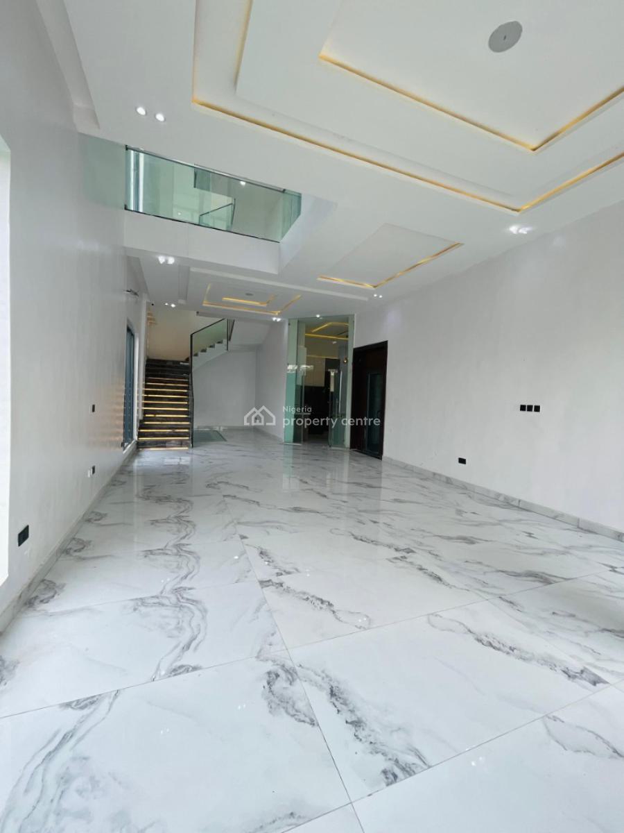 Marvelously Carved Luxury 5 Bed Detached Duplex with Home Elevator, Osapa, Lekki, Lagos, Detached Duplex for Sale