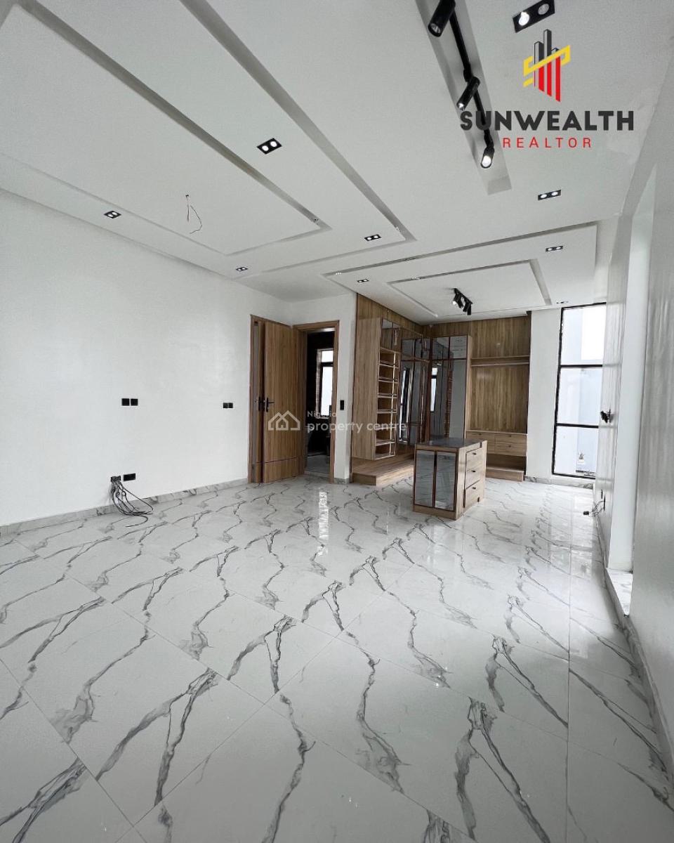 Contemporary 4 Bedroom Detached Duplex with Swimming Pool, Chevron, Lekki, Lagos, Detached Duplex for Sale