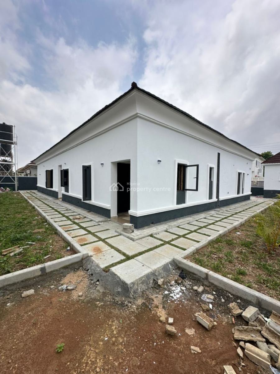 Exquisitely Finished 3 Bedroom Bungalow with 1room Bq, Estate, Lokogoma District, Abuja, Detached Bungalow for Sale
