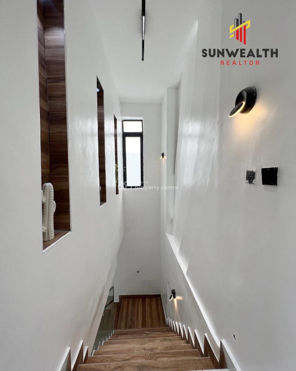 Contemporary 4 Bedroom Detached Duplex with Swimming Pool, Chevron, Lekki, Lagos, Detached Duplex for Sale