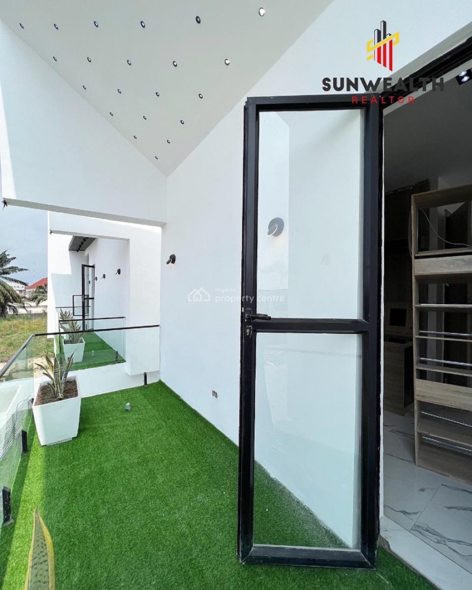 Contemporary 4 Bedroom Detached Duplex with Swimming Pool, Chevron, Lekki, Lagos, Detached Duplex for Sale