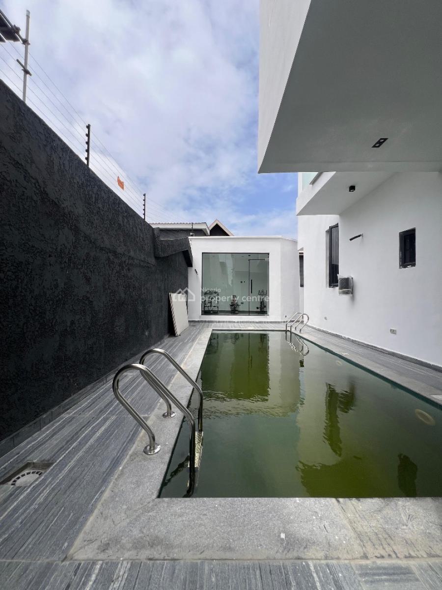 Luxury 5 Bedroom Smart Home + Swimming Pool, Gym, Cinema, Less Than 5 Minutes Drive From The Palms Shopping Mall, Lekki Phase 1, Lekki, Lagos, House for Sale