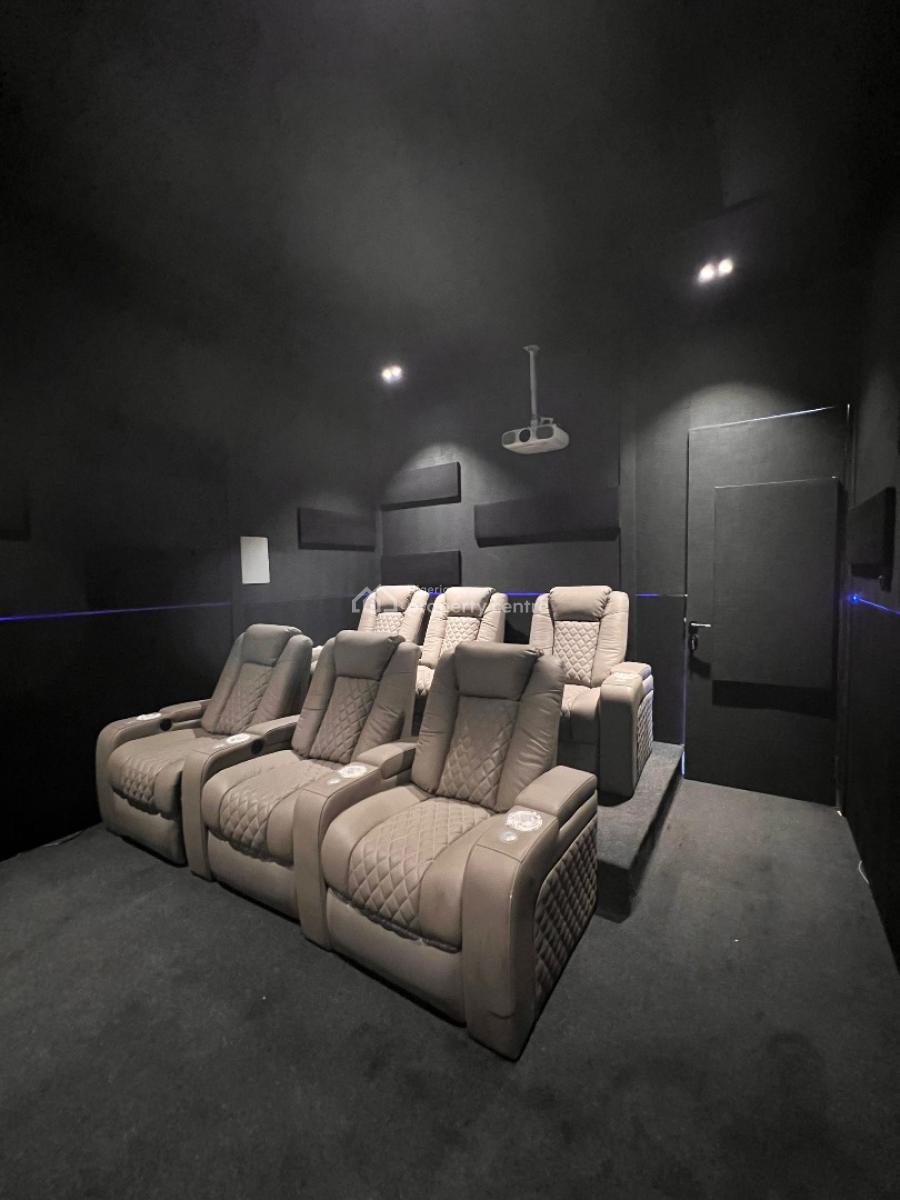 Luxury 5 Bedroom Smart Home + Swimming Pool, Gym, Cinema, Less Than 5 Minutes Drive From The Palms Shopping Mall, Lekki Phase 1, Lekki, Lagos, House for Sale