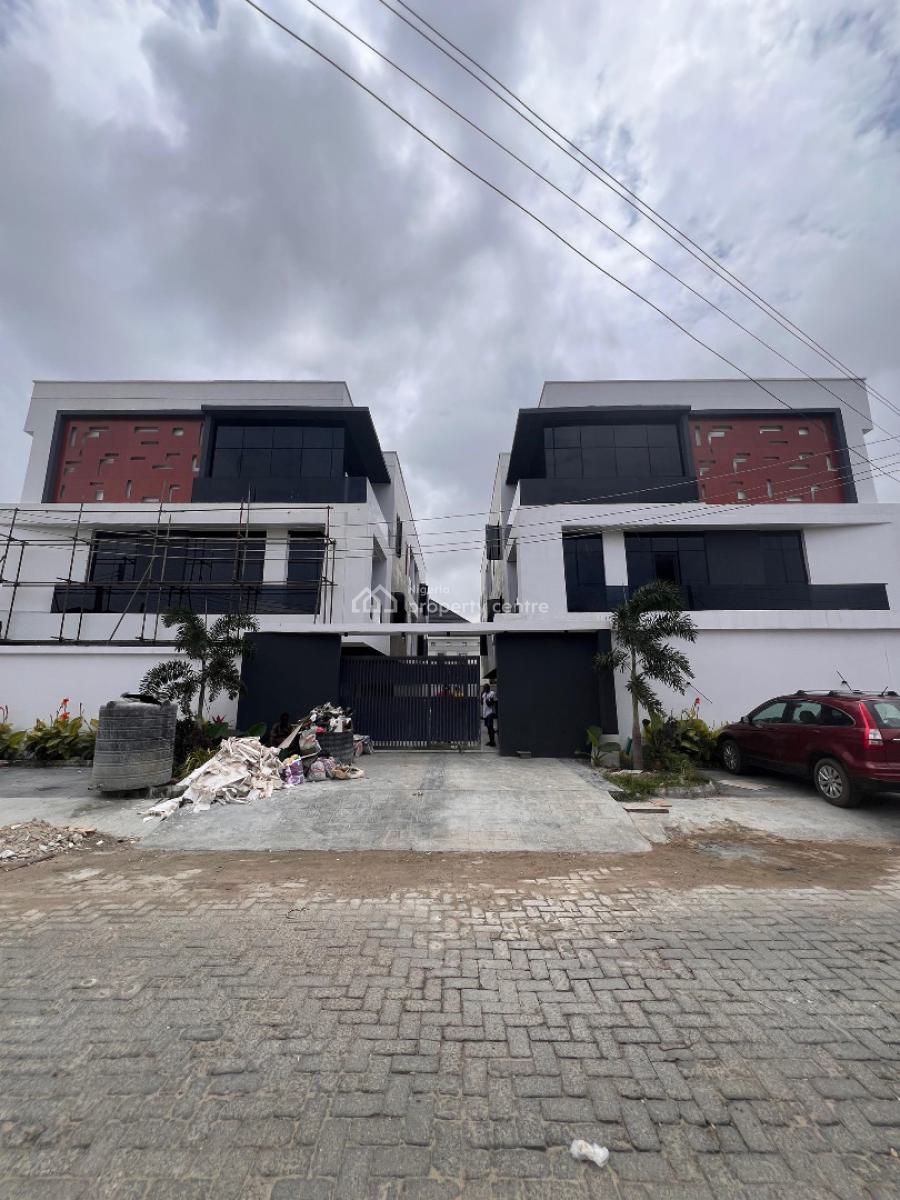 Luxury 4 Bedroom Terrace with Bq, Less Than 5 Minutes Drive From The Palms Shopping Mall, Lekki Phase 1, Lekki, Lagos, House for Sale