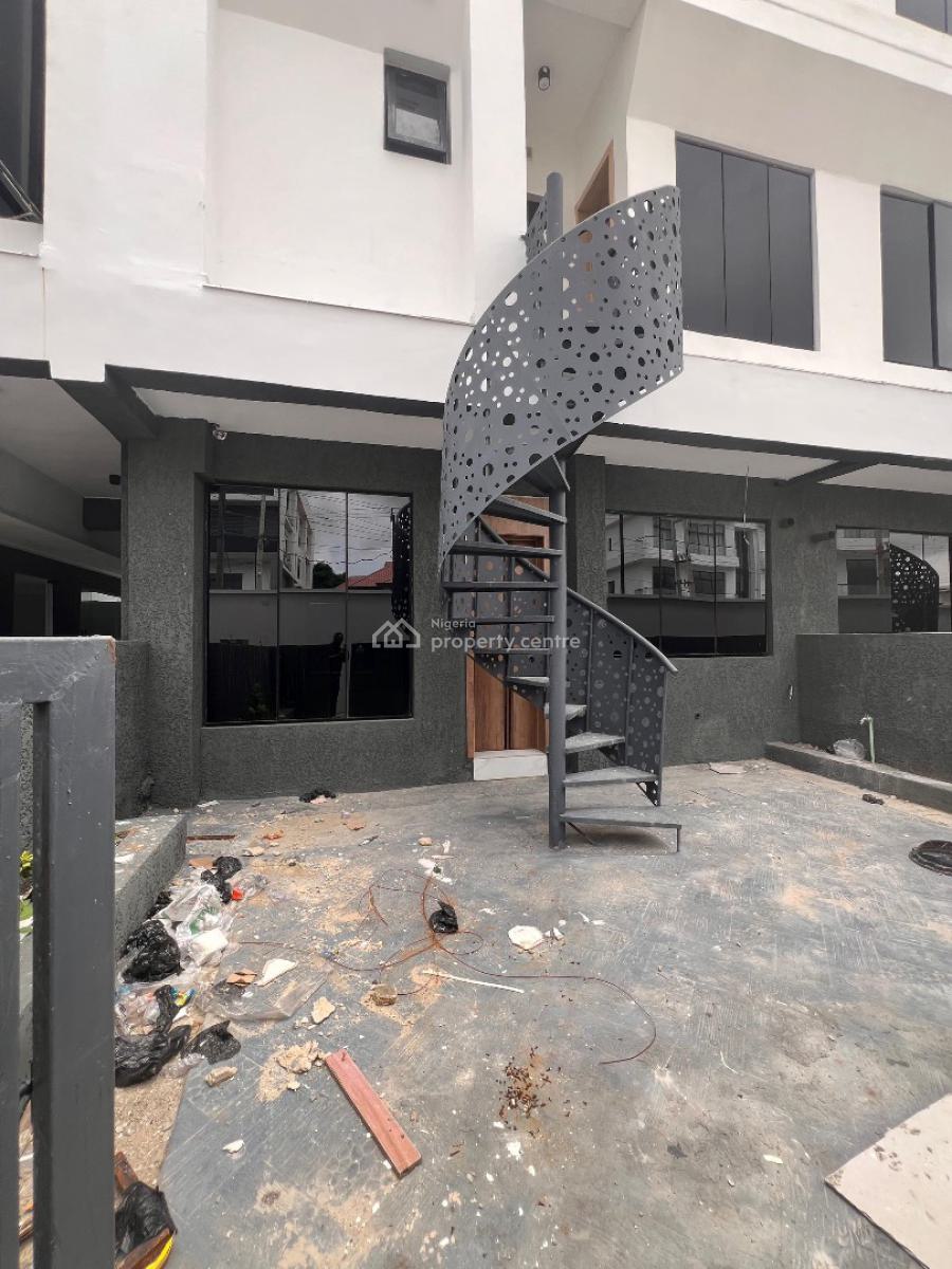 Luxury 4 Bedroom Terrace with Bq, Less Than 5 Minutes Drive From The Palms Shopping Mall, Lekki Phase 1, Lekki, Lagos, House for Sale