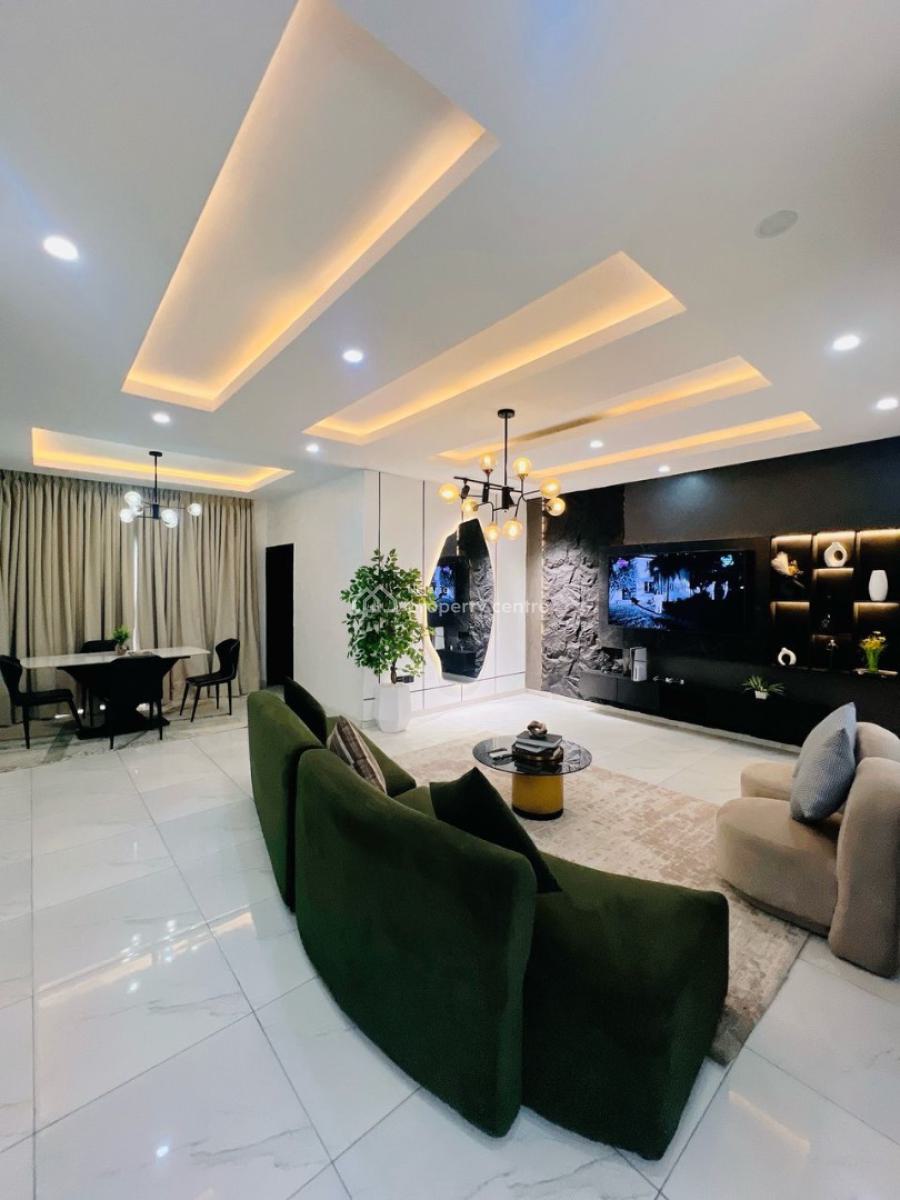 Luxury 2 Bedrooms Apartment with 3 Balconies, Ikate, Lekki, Lagos, Flat / Apartment Short Let
