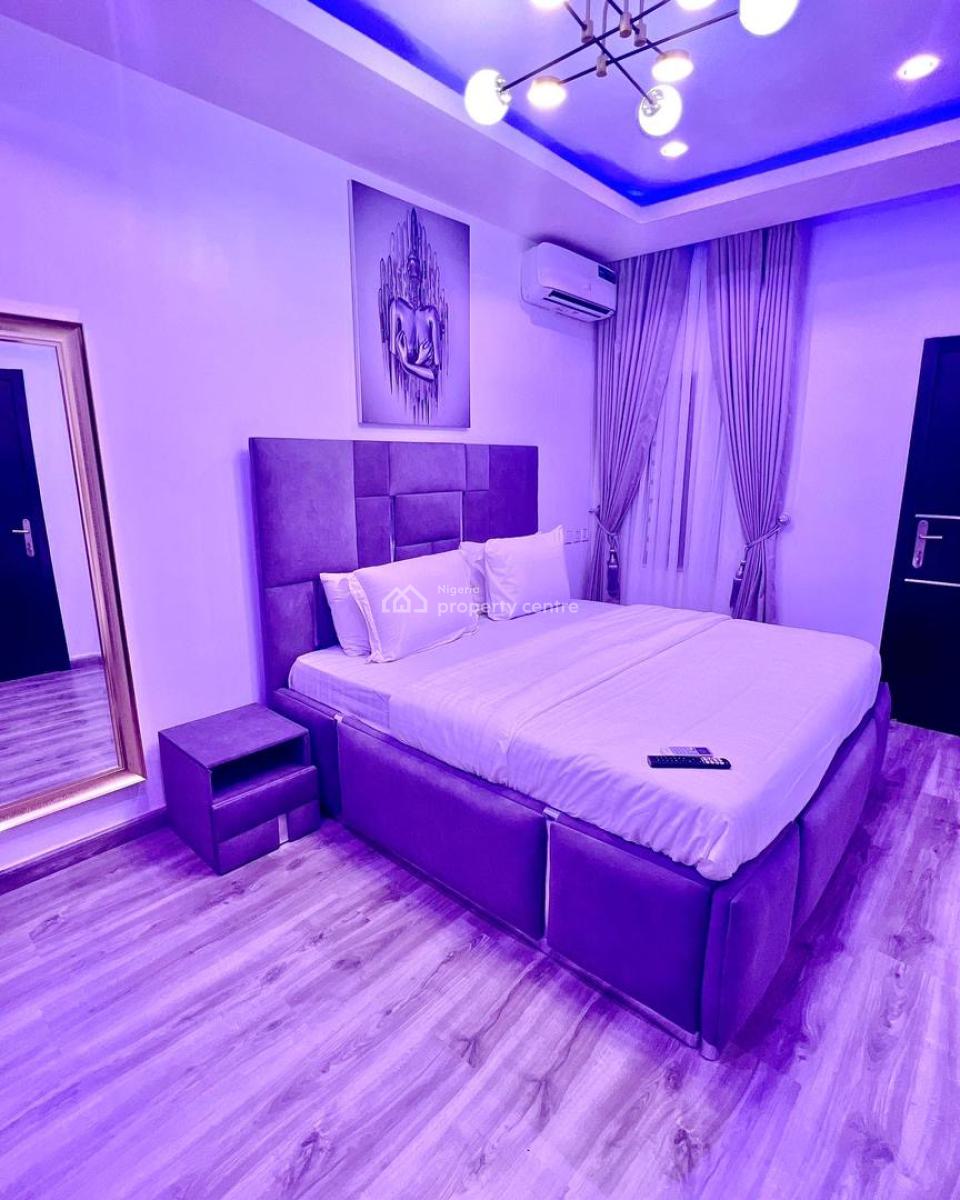 1 Bedroom Apartment with 2 Balconies, Salem, Ikate, Lekki, Lagos, Flat / Apartment Short Let