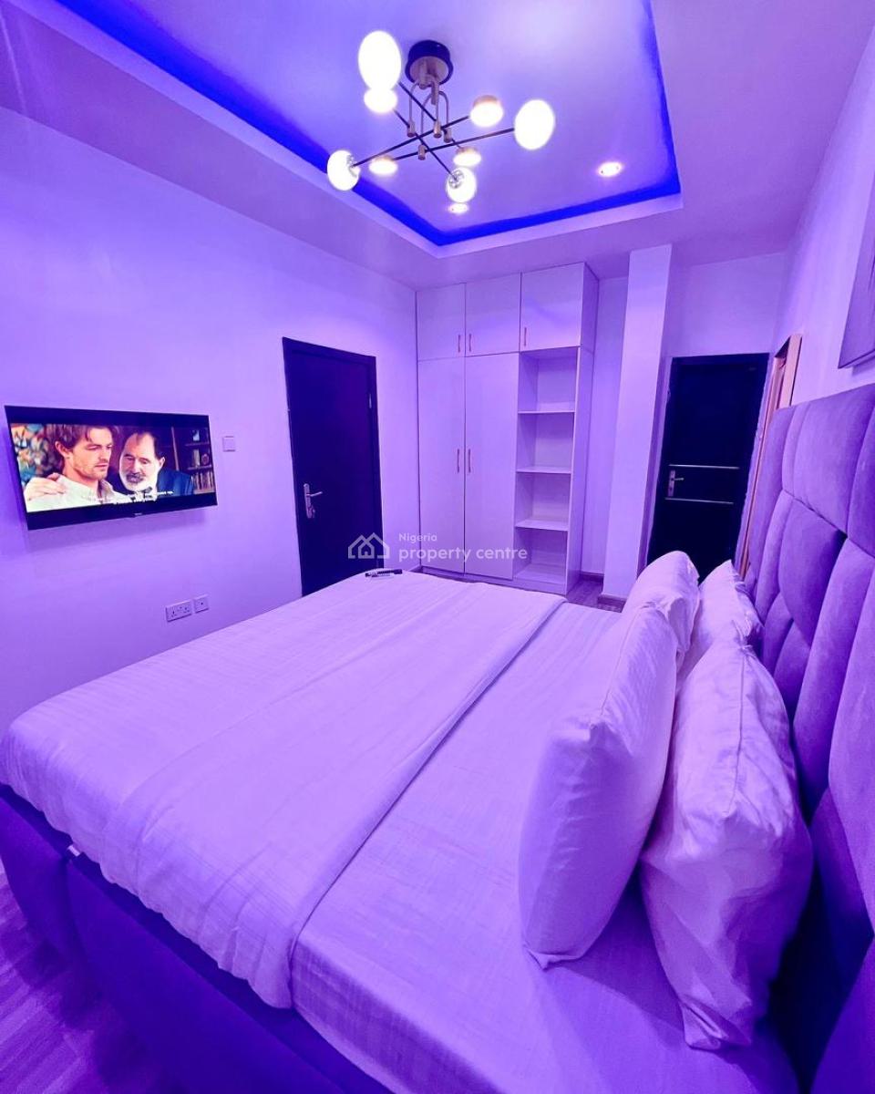 1 Bedroom Apartment with 2 Balconies, Salem, Ikate, Lekki, Lagos, Flat / Apartment Short Let