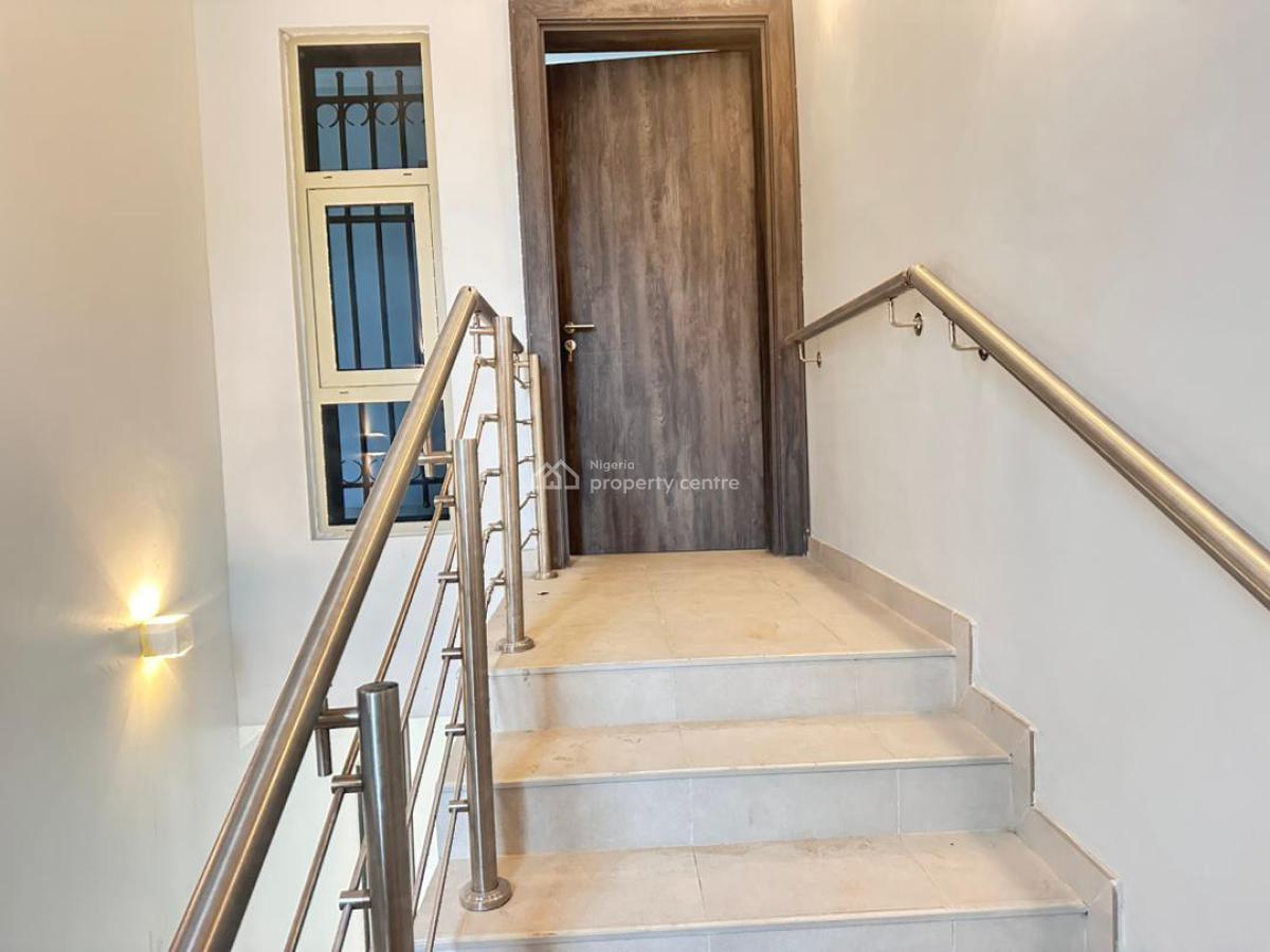 Excusite 4bedroom Terrace Duplex with Bq 25m X2, Guzape District, Abuja, Terraced Duplex for Rent