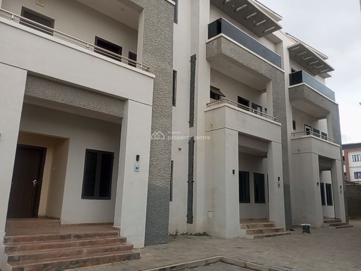 Newly Built 5bedroom Terrace Duplex with Bq at Durumi Abuja, By American International School, Durumi, Abuja, Terraced Duplex for Sale