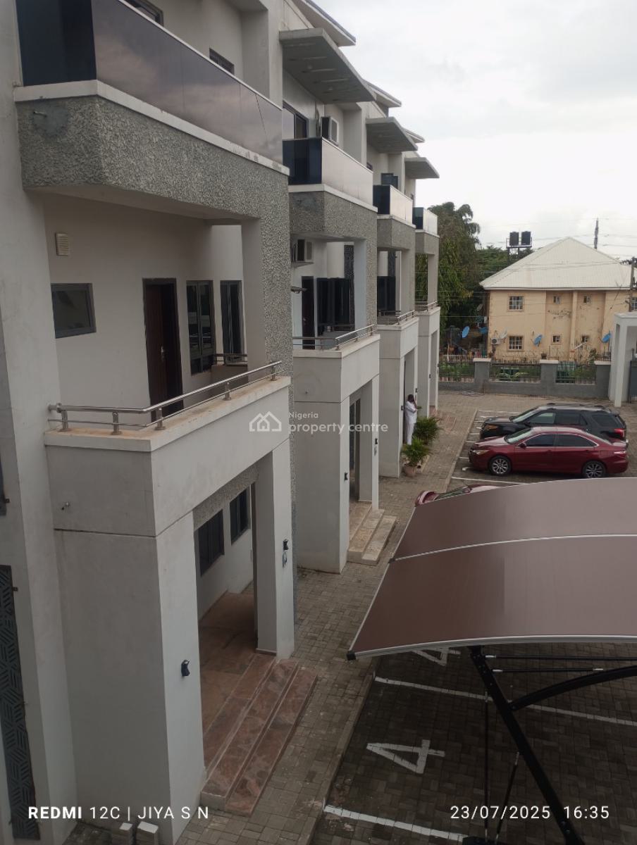 Newly Built 5bedroom Terrace Duplex with Bq at Durumi Abuja, By American International School, Durumi, Abuja, Terraced Duplex for Sale