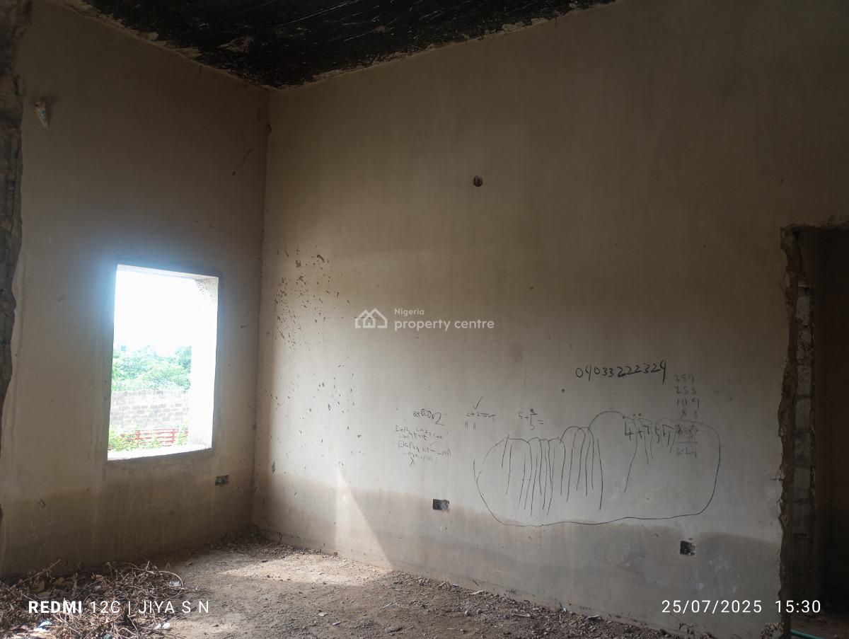 Carcass of 4bedroom Terrace Duplex at Karimo District By Nizamiye Hosp, Paradise 2 Estate Life Camp Abuja, Life Camp, Abuja, Terraced Duplex for Sale