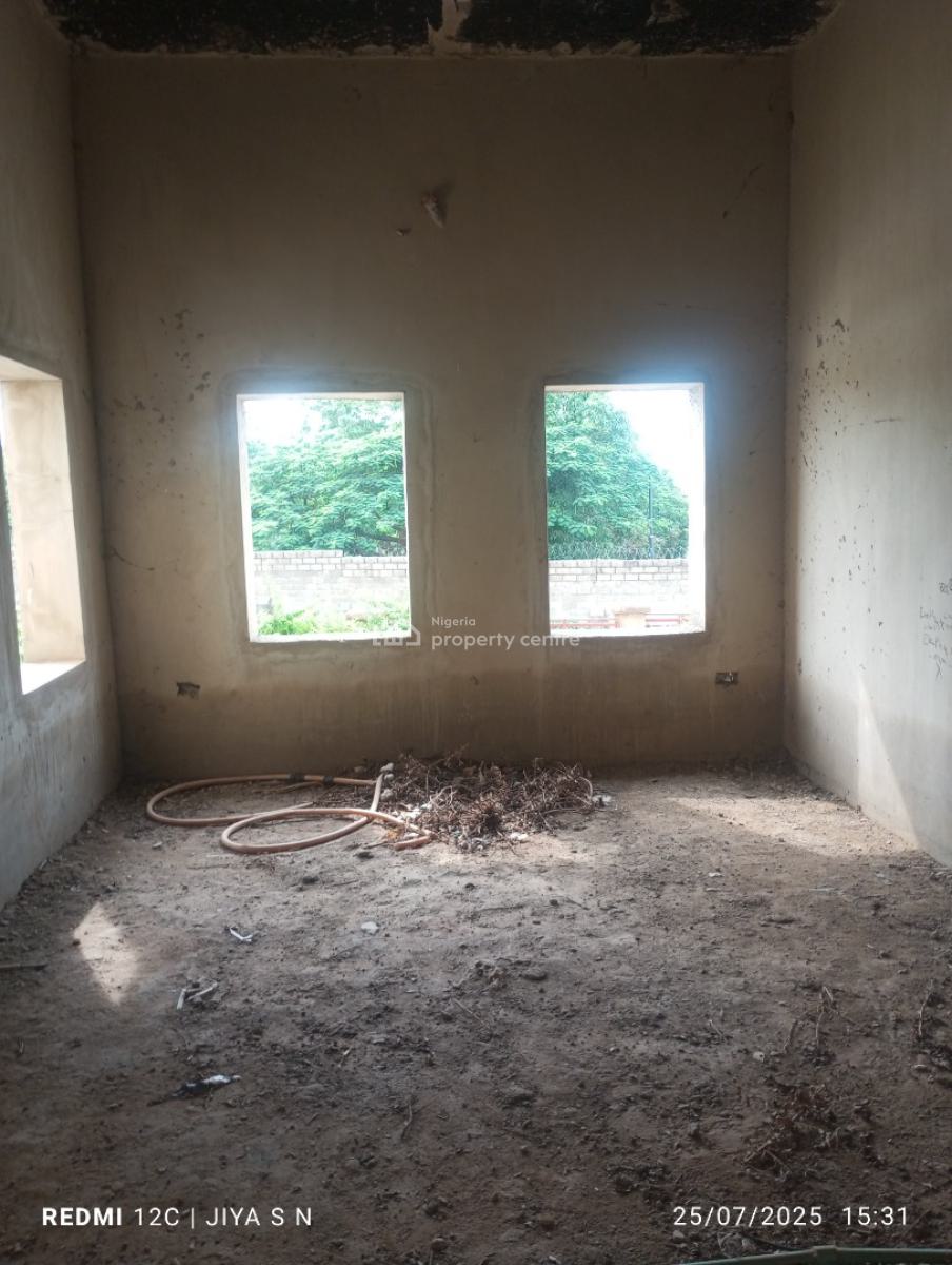 Carcass of 4bedroom Terrace Duplex at Karimo District By Nizamiye Hosp, Paradise 2 Estate Life Camp Abuja, Life Camp, Abuja, Terraced Duplex for Sale