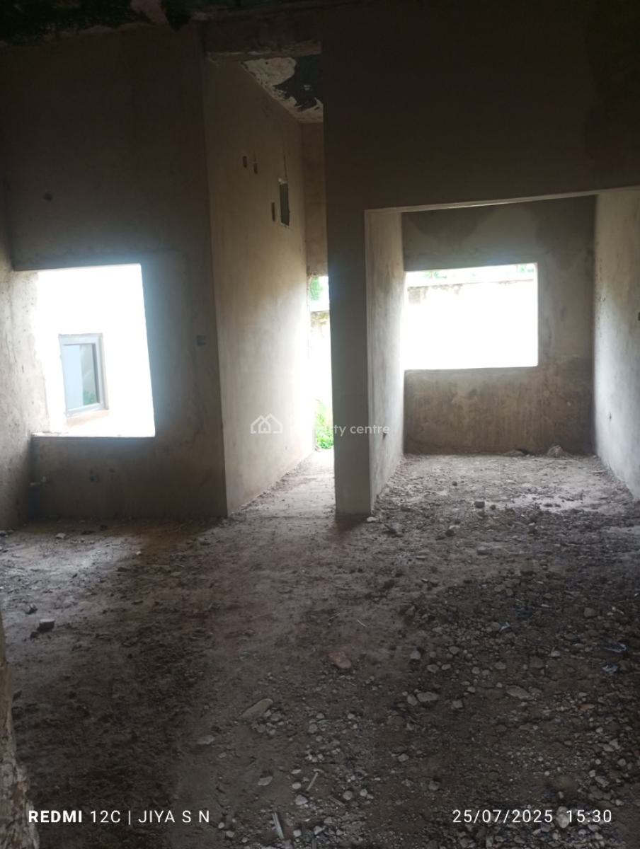 Carcass of 4bedroom Terrace Duplex at Karimo District By Nizamiye Hosp, Paradise 2 Estate Life Camp Abuja, Life Camp, Abuja, Terraced Duplex for Sale
