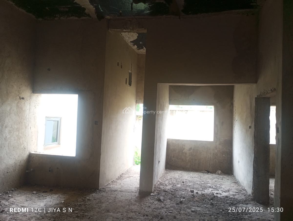 Carcass of 4bedroom Terrace Duplex at Karimo District By Nizamiye Hosp, Paradise 2 Estate Life Camp Abuja, Life Camp, Abuja, Terraced Duplex for Sale