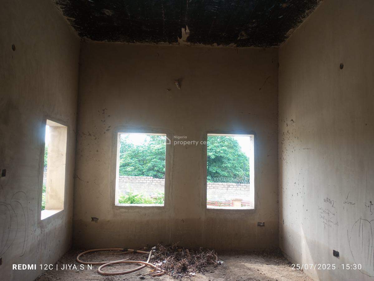 Carcass of 4bedroom Terrace Duplex at Karimo District By Nizamiye Hosp, Paradise 2 Estate Life Camp Abuja, Life Camp, Abuja, Terraced Duplex for Sale