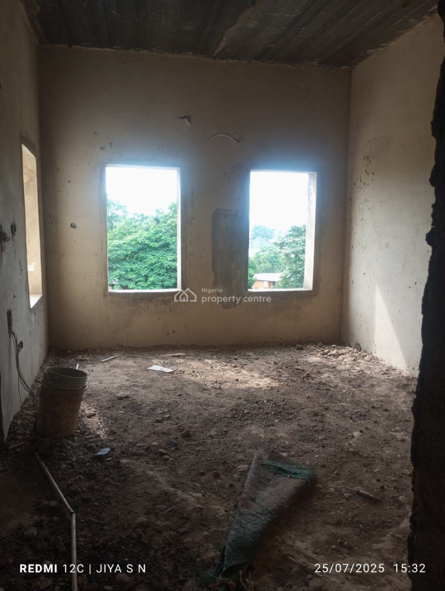 Carcass of 4bedroom Terrace Duplex at Karimo District By Nizamiye Hosp, Paradise 2 Estate Life Camp Abuja, Life Camp, Abuja, Terraced Duplex for Sale