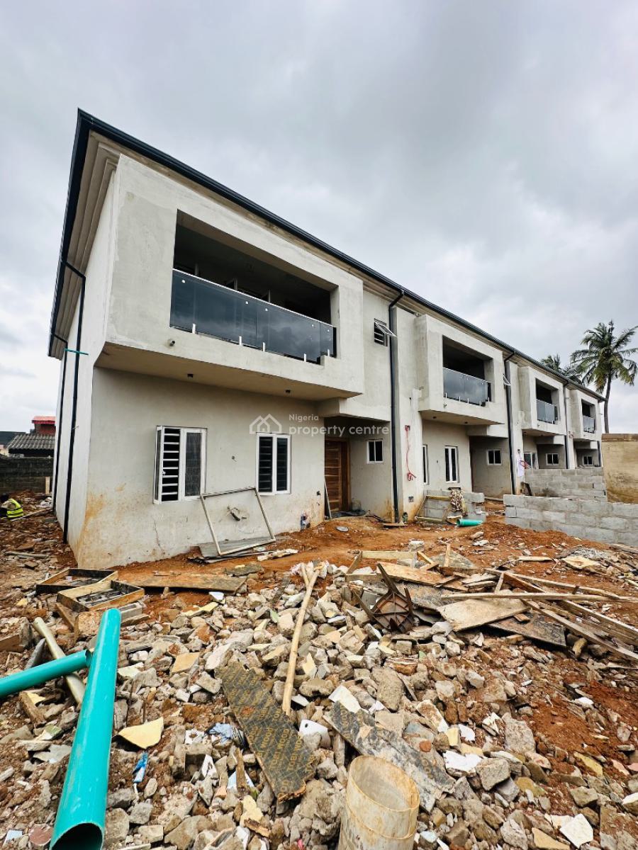 Spaciously Built 4 Bedroom Terrace Duplex with a Room Bq, Ikeja, Lagos, Terraced Duplex for Sale