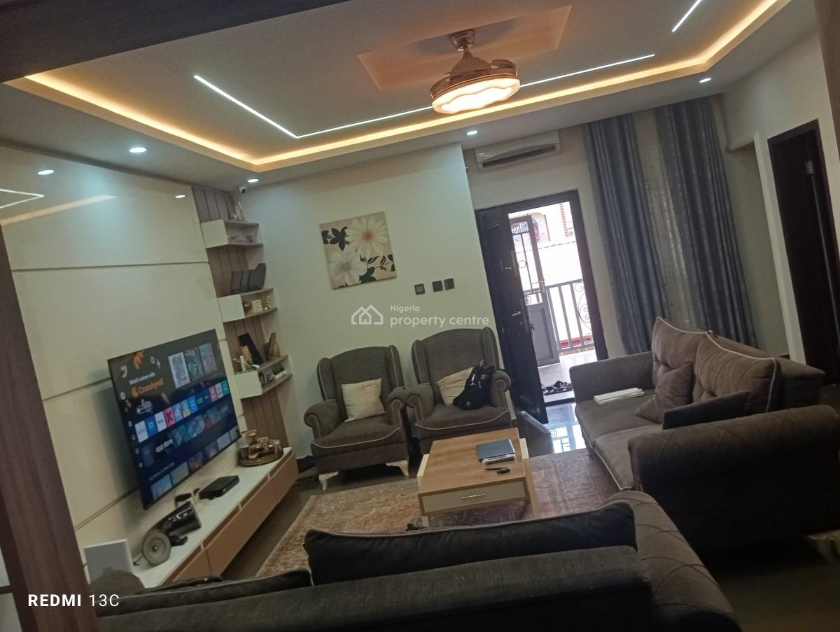 a Distress 3 Bedroom Flat in a Duplex Form with a Bq, News Engineering Extension, Dawaki, Gwarinpa, Abuja, House for Sale