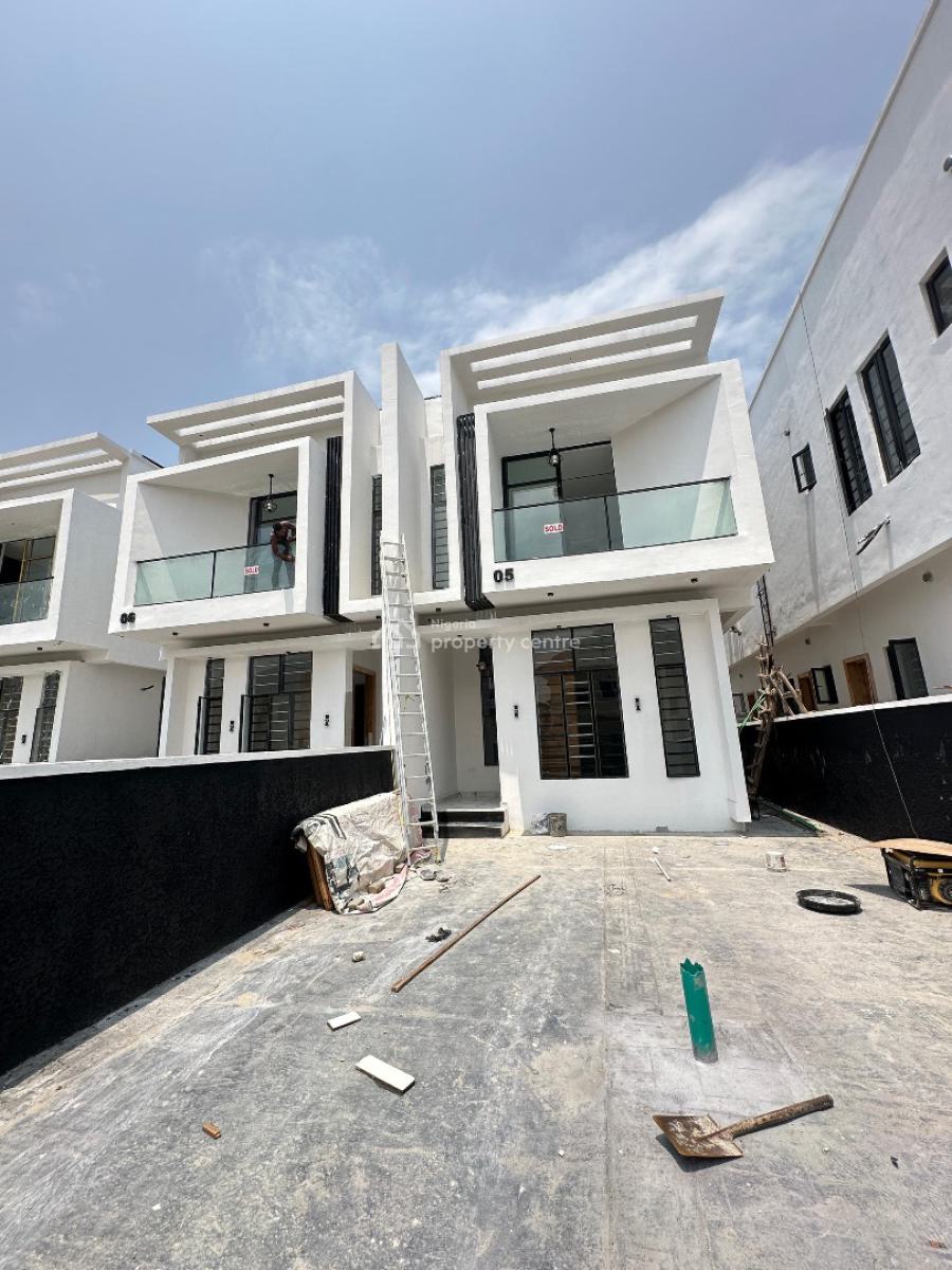 Spacious Luxury 4 Bedroom Semi Detached Duplex with Bq at Idado,lekki, Idado, Lekki, Lagos, Semi-detached Duplex for Sale
