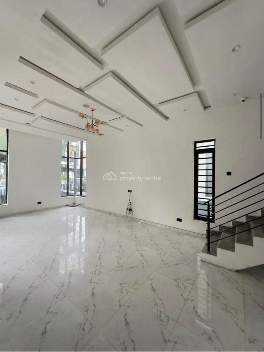 Elegant and Beautiful 4 Bedroom Detached Duplex with Bq, Chevron, Lekki, Lagos, Terraced Duplex for Rent