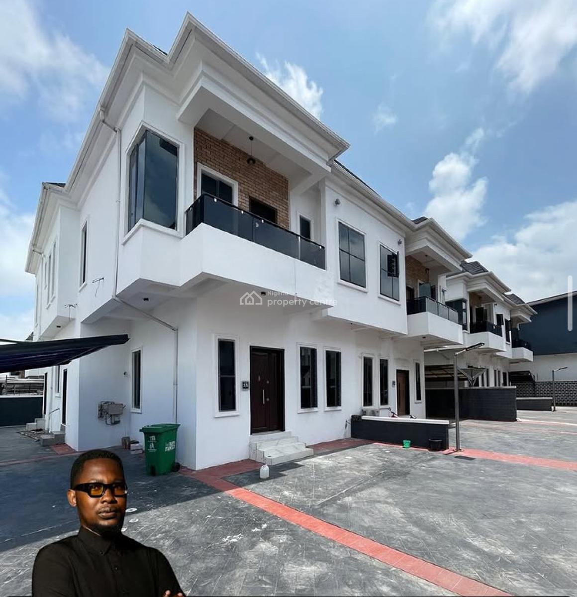 Brand New 4 Bedroom Semi Detached Duplex with Bq, Orchid, Lekki, Lagos, Semi-detached Duplex for Sale