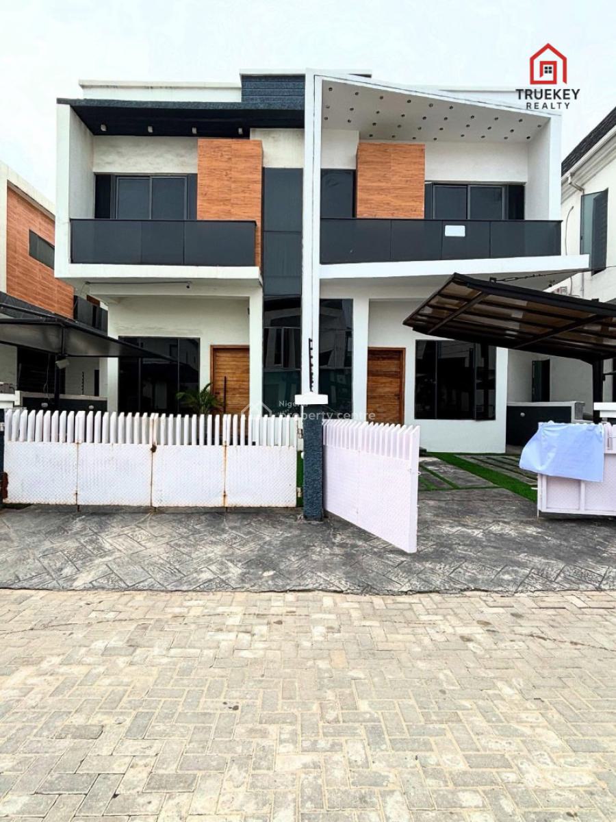 3 Bedroom Semi Detached Duplex with a Bq, Chevron Drive, Lekki, Lagos, Semi-detached Duplex for Rent