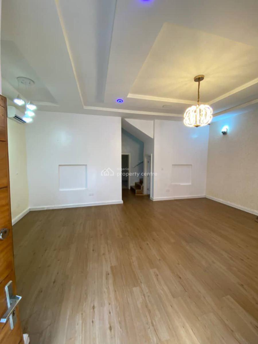 Fully Serviced 4 Bedroom Semi Detached Duplex with Pool & Play Area, Chevron, Lekki, Lagos, Semi-detached Duplex for Rent